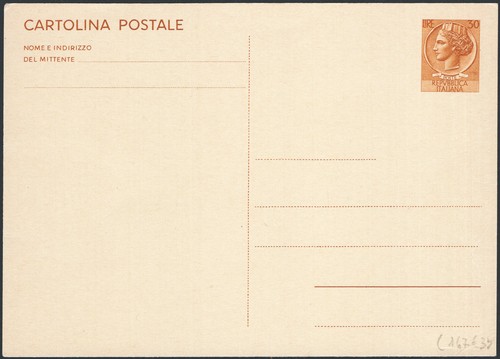 Interi postali italia - interi,