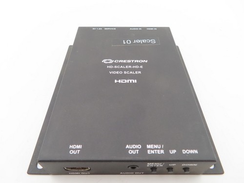 Crestron scaler e - crestron,