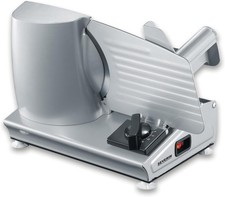 SEVERIN AS3915 Affettatrice elettrica da 180 Watt, 2 lame acciaio, da 0 a 15 mm
