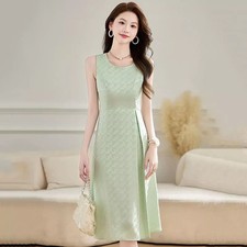 Abito Lungo Verde Elegante