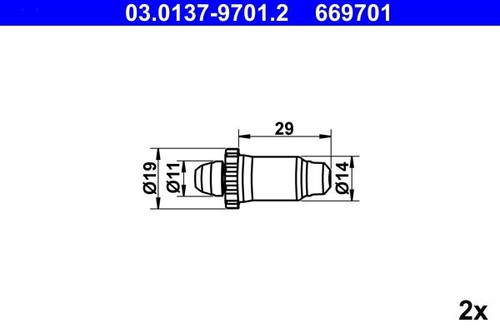 Kit accessori ganasce freno - kit,