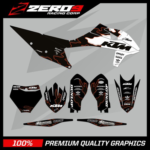 Kit grafica ktm motocross - kit,