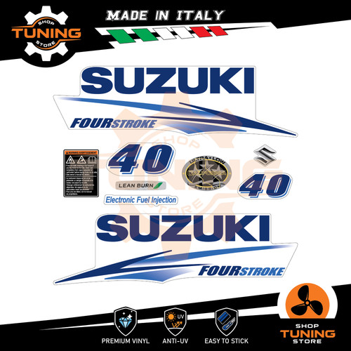 Kit adesivi motore marino - kit,