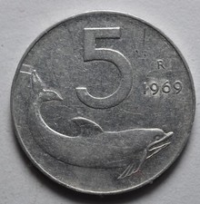 1969 italian republic lire - 1969,