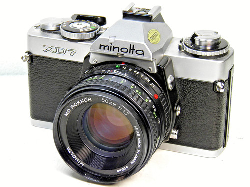 Obiettivo minolta - xd,