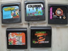 Videogiochi per SEGA GAME GEAR: 5 giochi DIVERSI con contenitore - VINTAGE