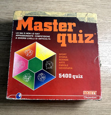 Master quiz gioco da tavolo