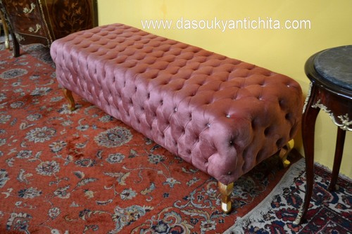Divano pouff stile barocco - stile,