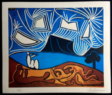 Pablo.Picasso Litografia COA