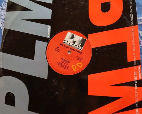 Maxi single black - maxi, 12'