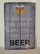 Insegna Latta Vintage Retrò