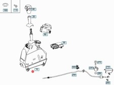 MERCEDES W451 W452 SMART LEVA