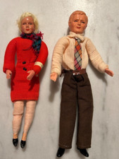 Bambole flessibili vintage