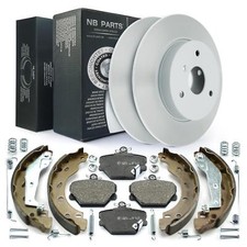 Dischi Freno Pastiglie Anteriori Ganasce Accessori Posteriore per Smart 450 452