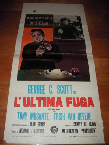Locandina ultima fuga - locandina, l'ultima