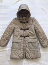 GUCCI Cappotto imbottito beige con borsone per bambina 12 anni