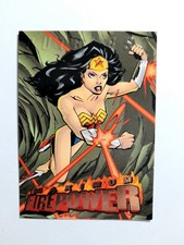 Maximum Firepower DC comics Chase Embossed Card 9 NM/M 1996.Fleer/Skybox