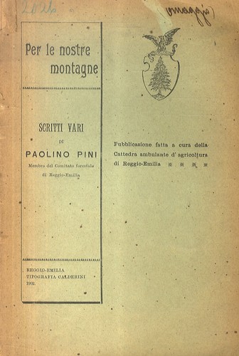 Per nostre montagne - per, le