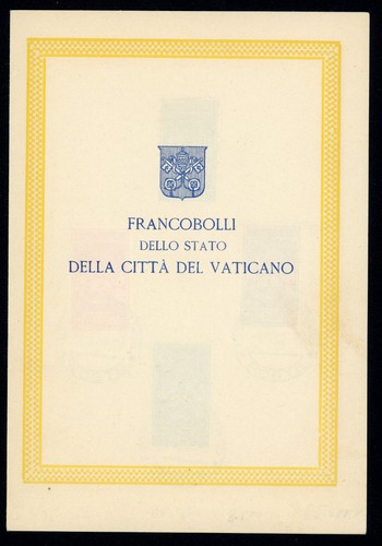 Vaticano 1939 folder - vaticano,