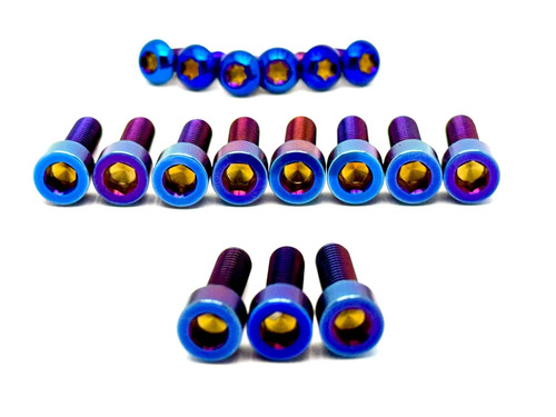 Kit bulloni forcella titanium - kit,