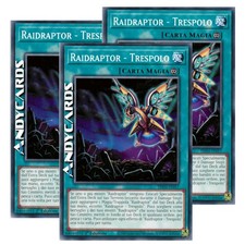 3x RAIDRAPTOR - TRESPOLO (Raidraptor - Roost) Comune • PHNI IT057 • 1Ed • Yugioh