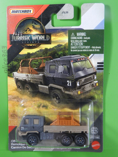 Matchbox 2025 jurassic world - jurassic,
