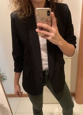 Giacca Nera Donna Elegante