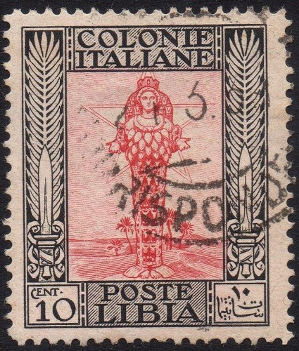 Italia colonia libia 1924 - italia,