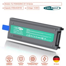 Batteria 5200 mAh CF-VZSU28 CF-VZSU48 CF-VZSU48R 10,65 V per Panasonic serie CF-19 nuova