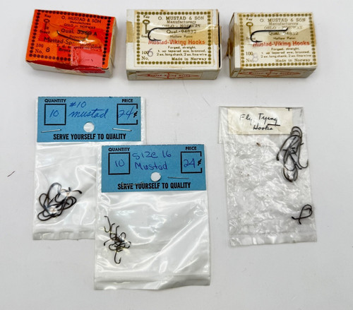 Ganci pesca vintage - vintage,, o
