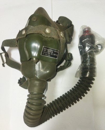 Maschera ossigeno casco volo