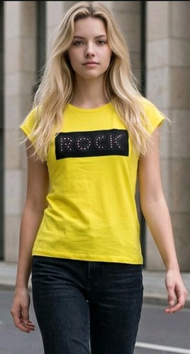 Shirt maglietta rock - t-shirt, strass
