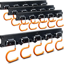 Portascope Da Muro Appendibile – 4 X 40Cm Porta Attrezzi Da Giardino in Gomma An