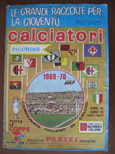 Album figurine calciatori
