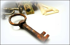Antiker Eisenschlüssel