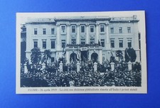 Cartolina Fiume D'Annunzio