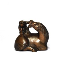 Cavallo Netsuke bosso