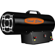Generatore aria calda gas - aria,