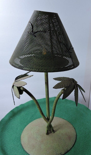 Tealight metallo con - metallo, due