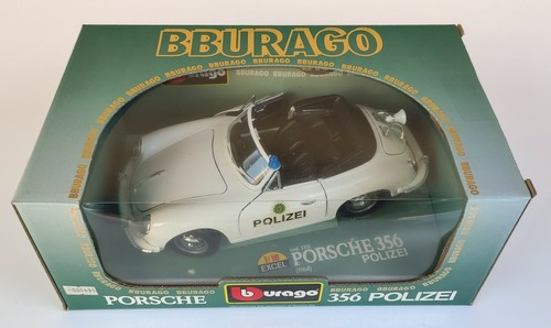 Porsche 356 polizei1964 bianca - porsche,