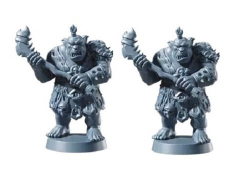 Heroquest against the ogre - against,