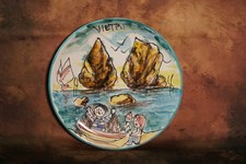 Piatto da parete "paesaggio
