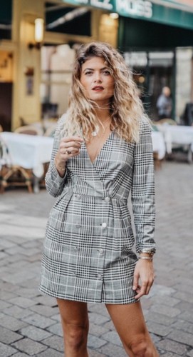 Zara abito blazer donna - abito,