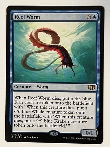 Reef worm commander - worm, senza