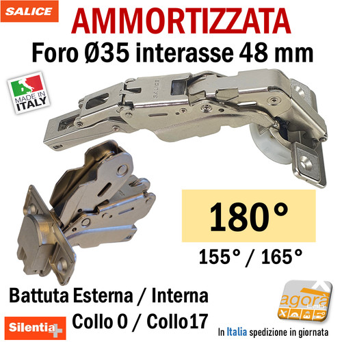 Cerniera molla salice - cerniera,