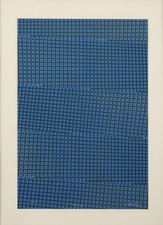 Mario NIGRO  Serigrafia a colori numerata e firmata 