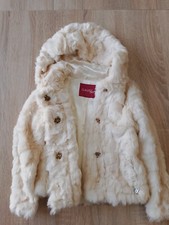 Giubbottino bimba Usato pelliccia sintetica Marca Gaudi 3 Anni