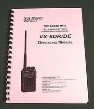 Yaesu 8dr de - vx-8dr, /