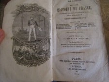 Libro Antico Histoire Del