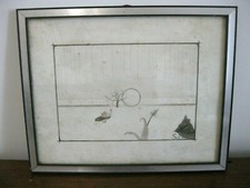 VECCHIO QUADRETTO CON DISEGNO